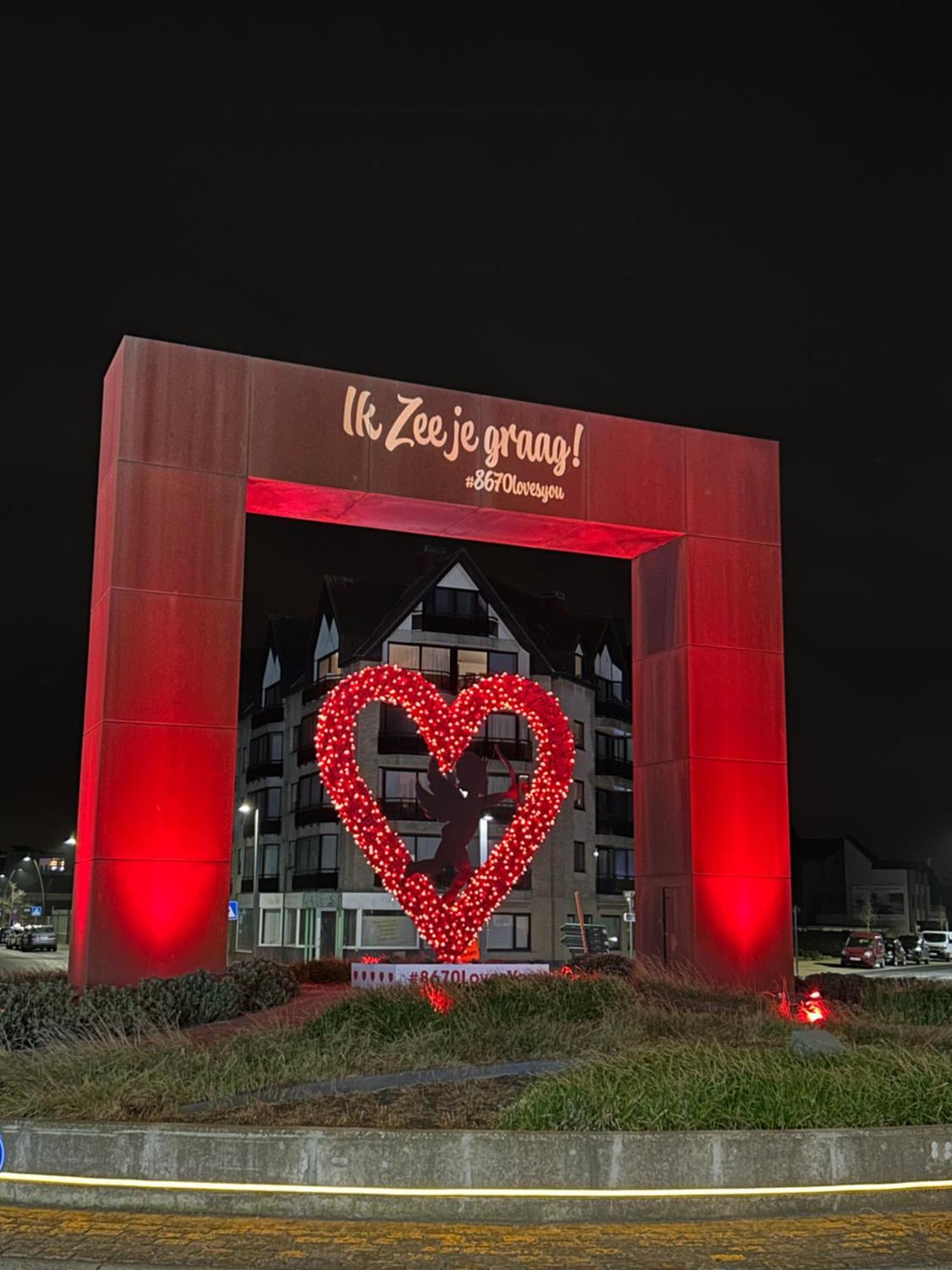 شقة Koksijde App Zeelaan B3 المظهر الخارجي الصورة
